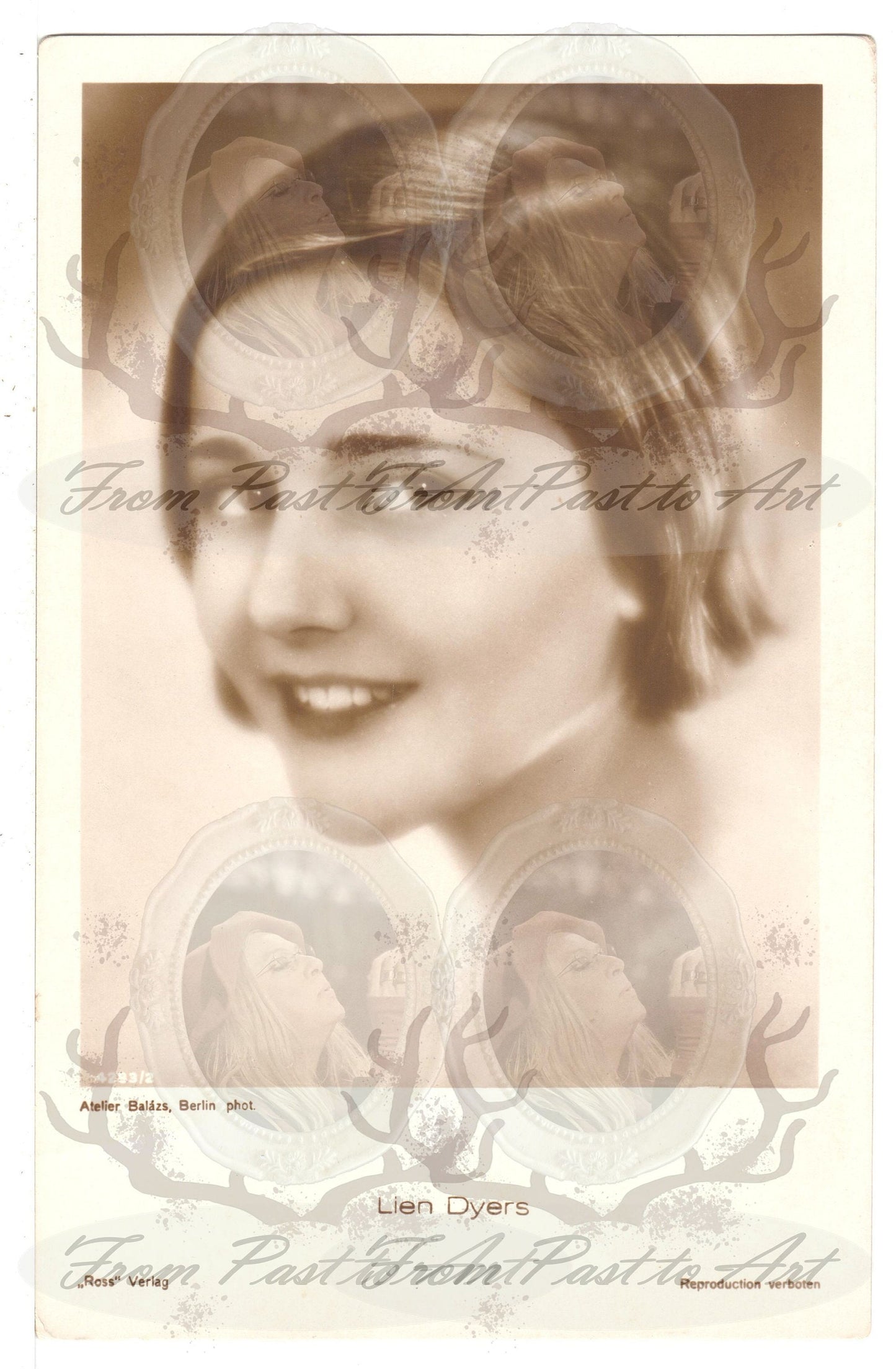x 8 Authentic Vintage French Postcards - Handwritten Antique - Women-Romantic-Occasions 600dpi Scans - Out of Collection of more than 400 postcards