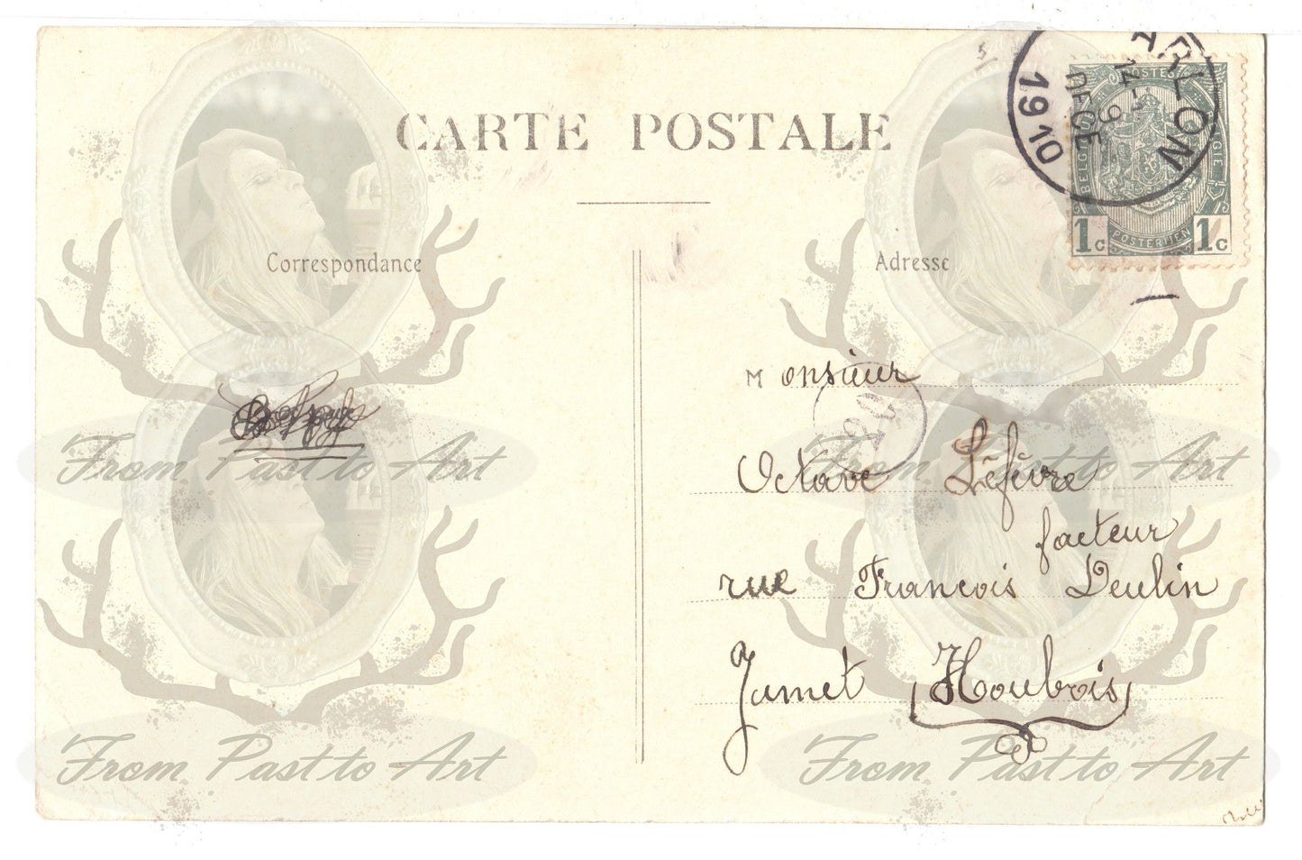 x 8 Authentic Vintage French Postcards - Handwritten Antique - Baby-Children- boys- girls- Occasions- 600dpi Scans - Out of Collection of more than 400 postcards